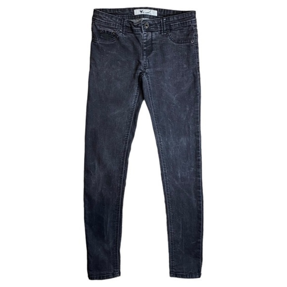 Wet Seal Junior Girls Black Skinny Jeans Size M